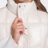 Veste sans manche en duvet Rose