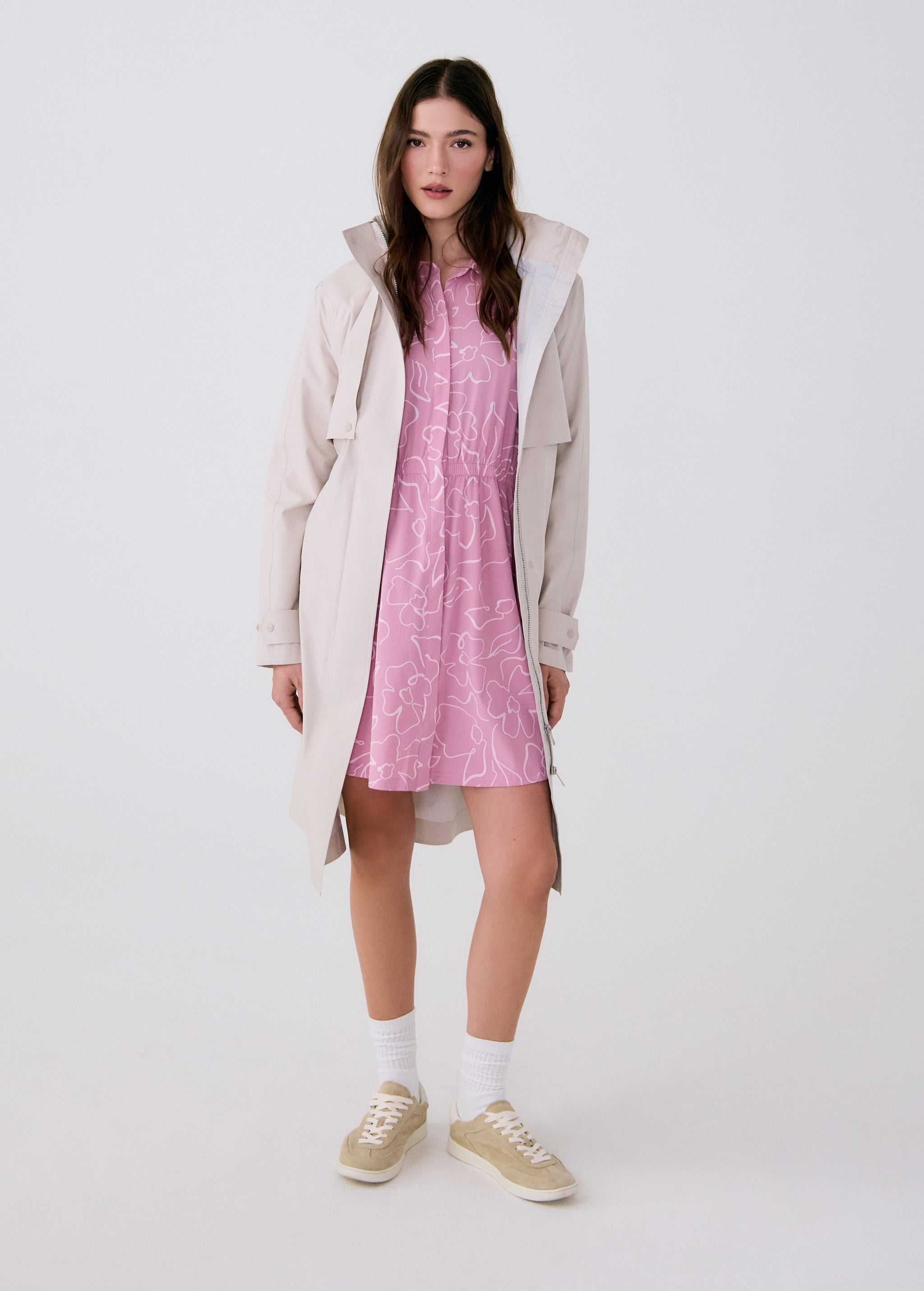 Alizé Rain Trench Coat