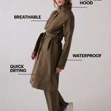 Manteau de pluie Trench Alizé Rain