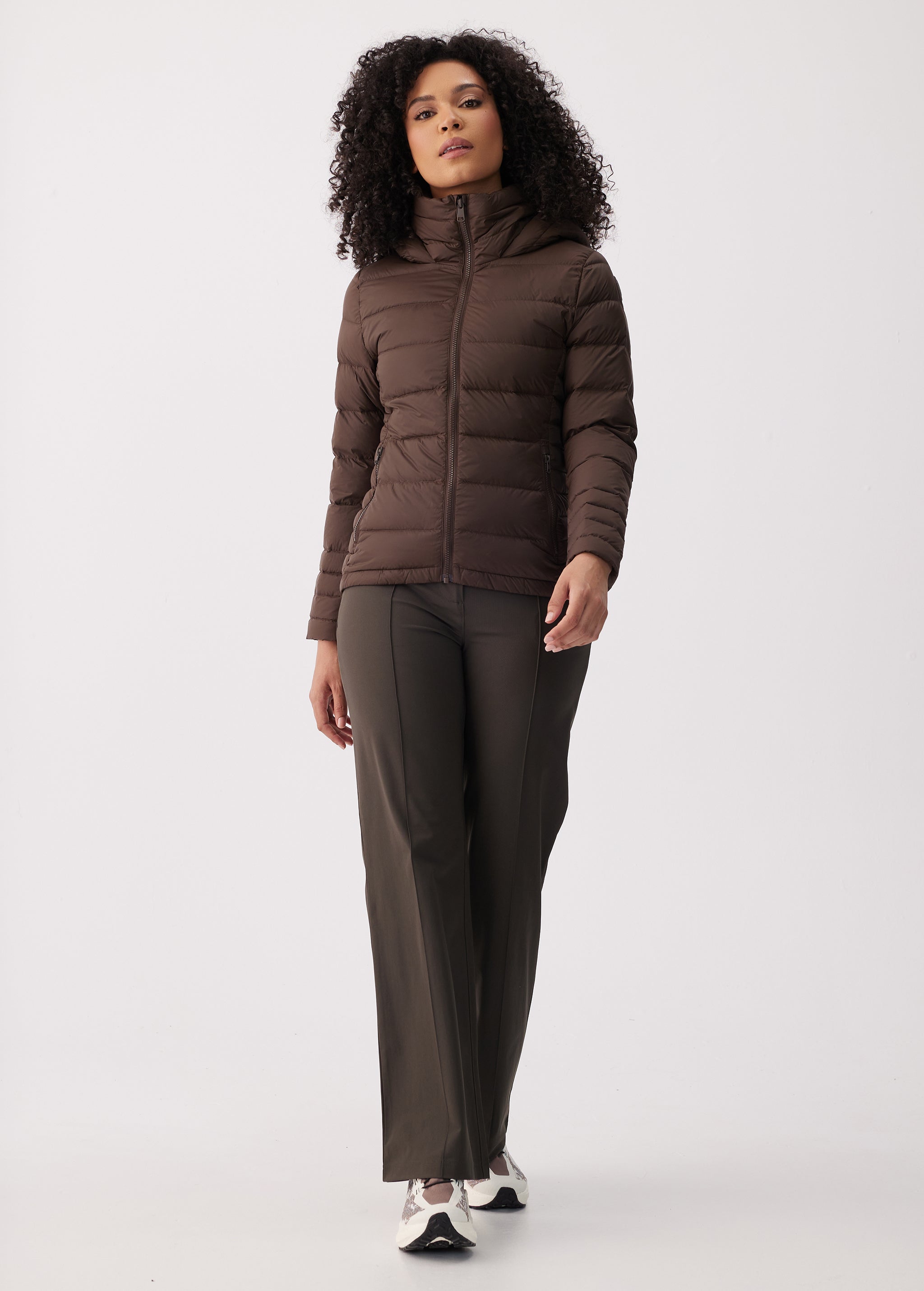 Manteau en duvet compressible Emy