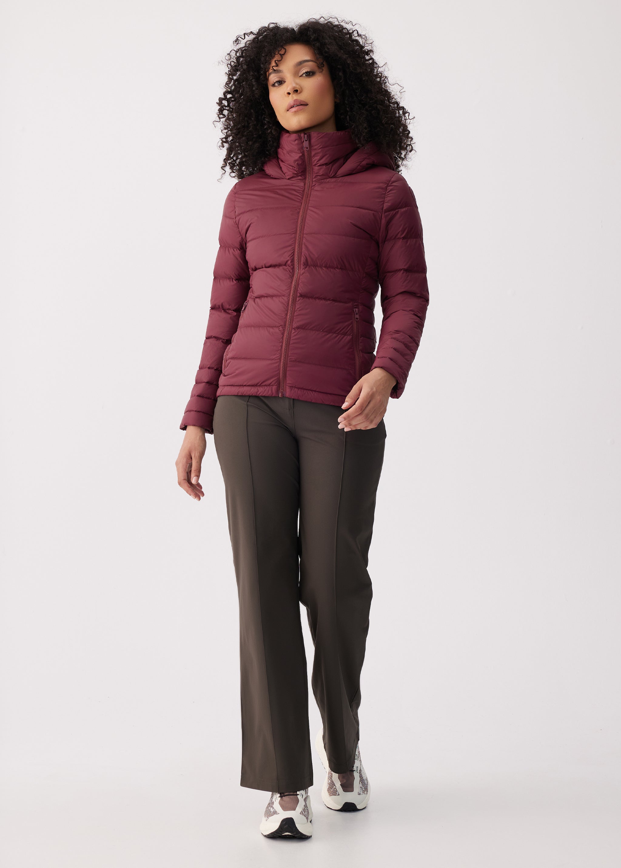 Manteau en duvet compressible Emy