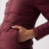 Manteau en duvet compressible Emy