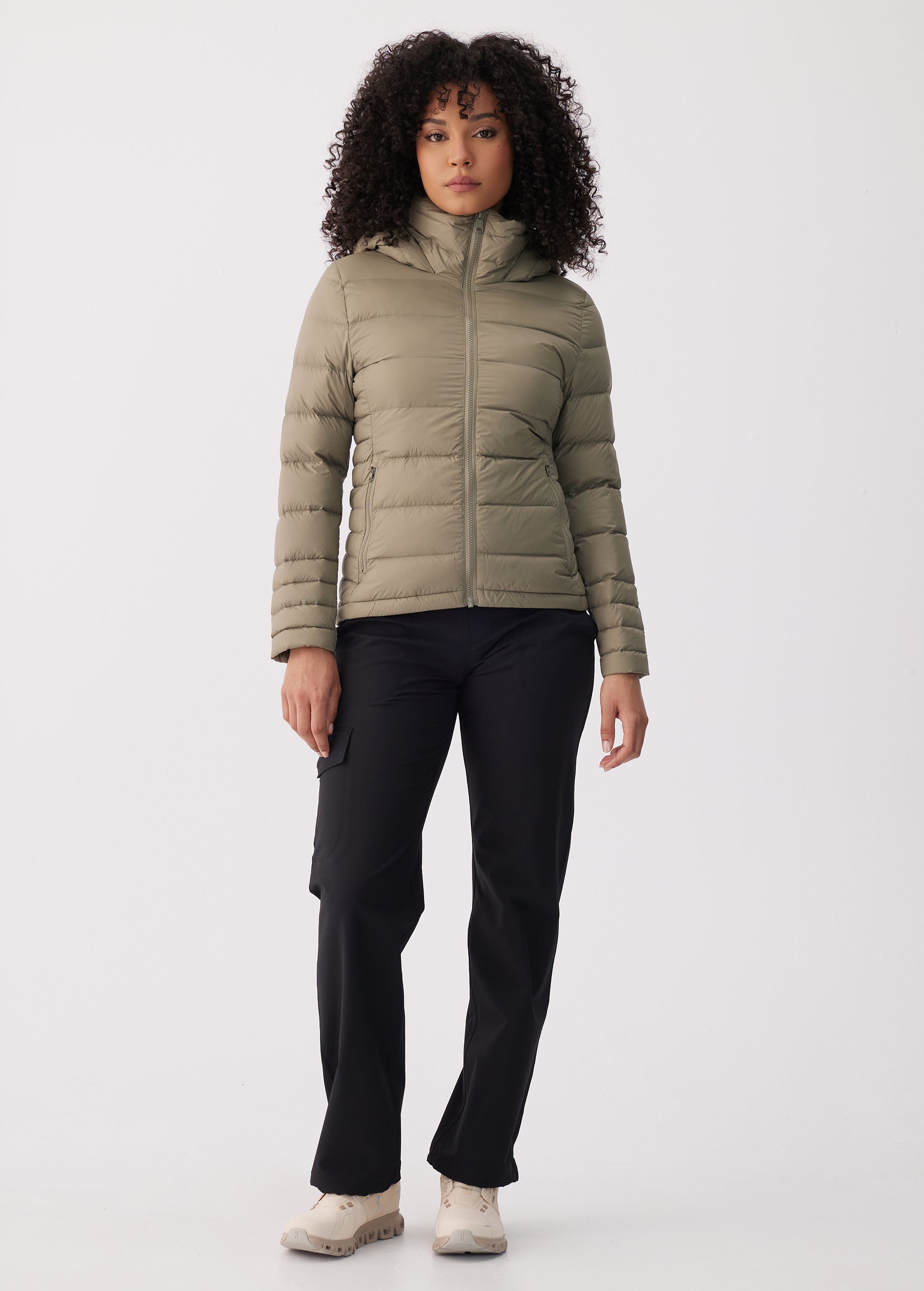 Manteau en duvet compressible Emy