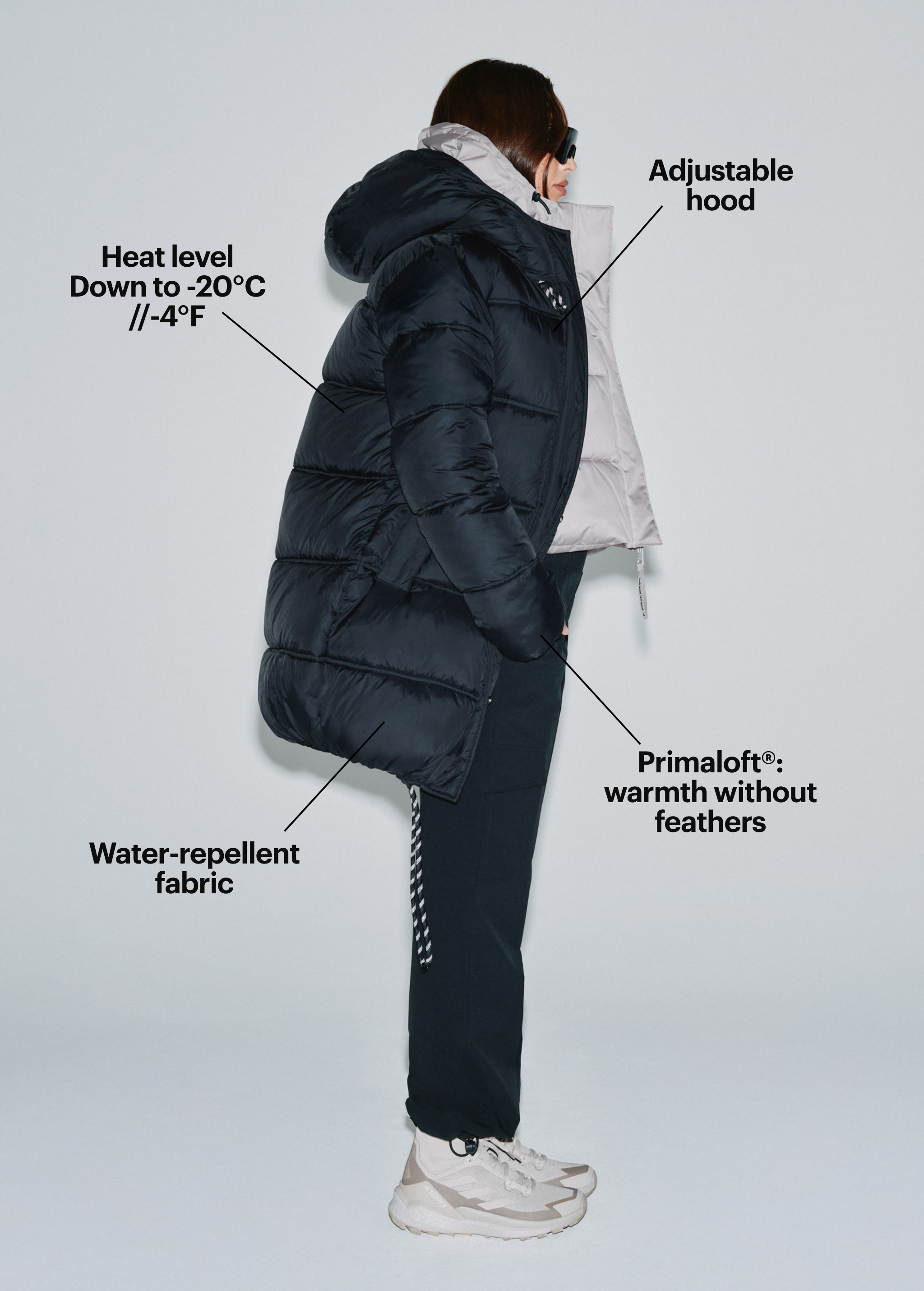 Modern Puffer Synth Down Jacket