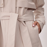Alizé Short Trench Coat