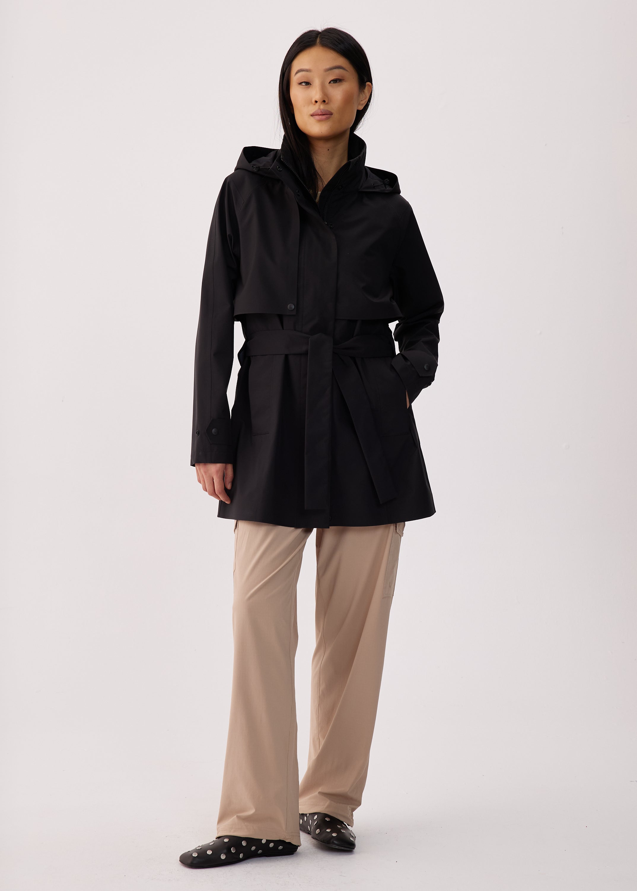 Alizé Short Trench Coat