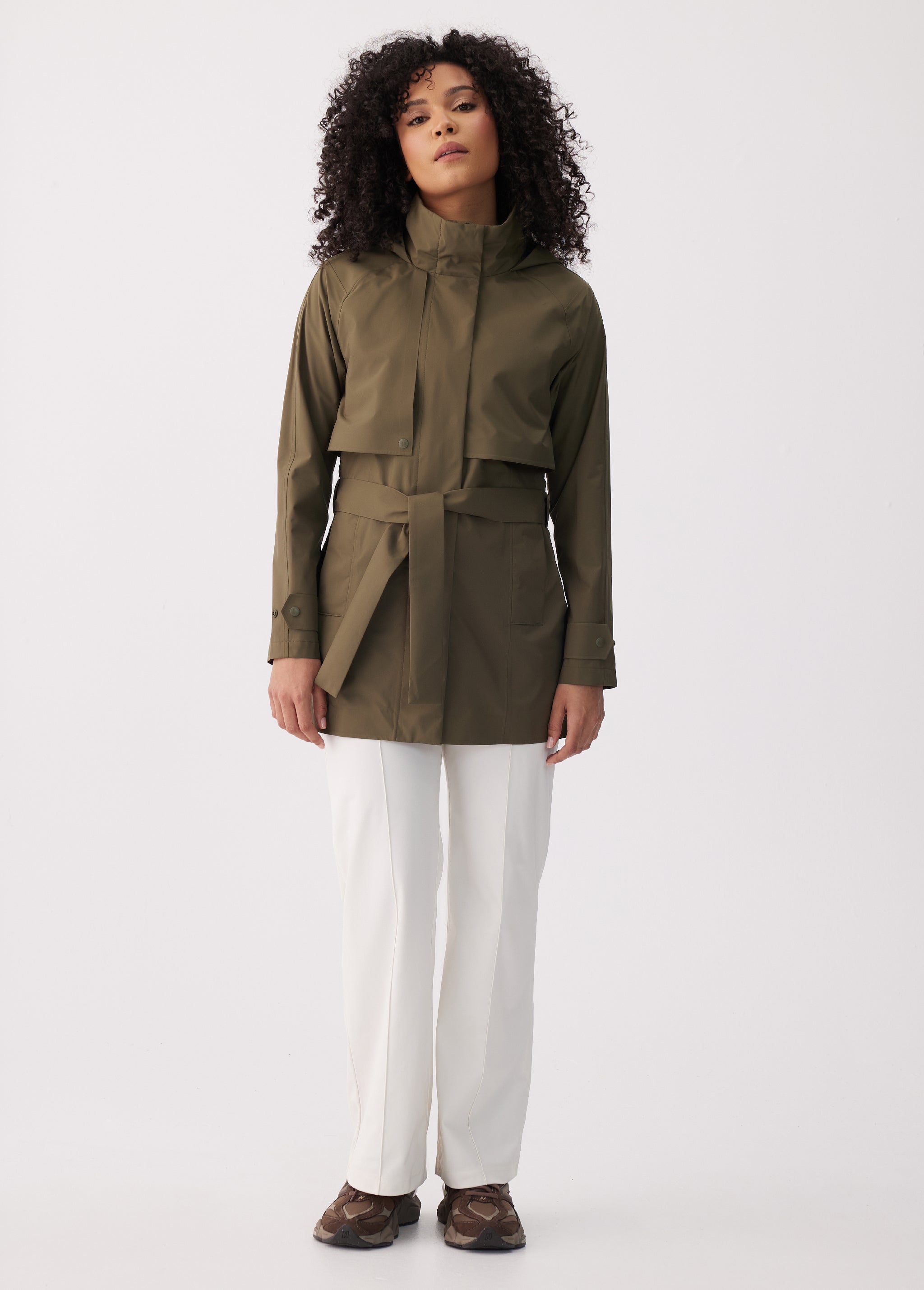 Alizé Short Trench Coat