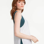 Lolë Performance Wool Tank Top in white