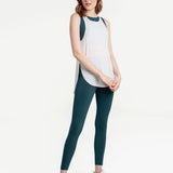 Lolë Performance Wool Tank Top in white