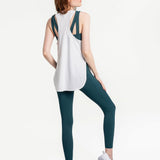 Lolë Performance Wool Tank Top in white