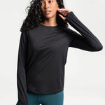 Lolë Performance Wool Long Sleeve in black