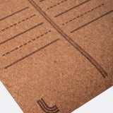 Yoga Mat Cork Alignment