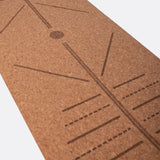 Yoga Mat Cork Alignment