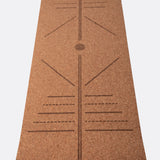 Yoga Mat Cork Alignment
