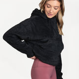 Lolë Yana Pullover Hoodie in black