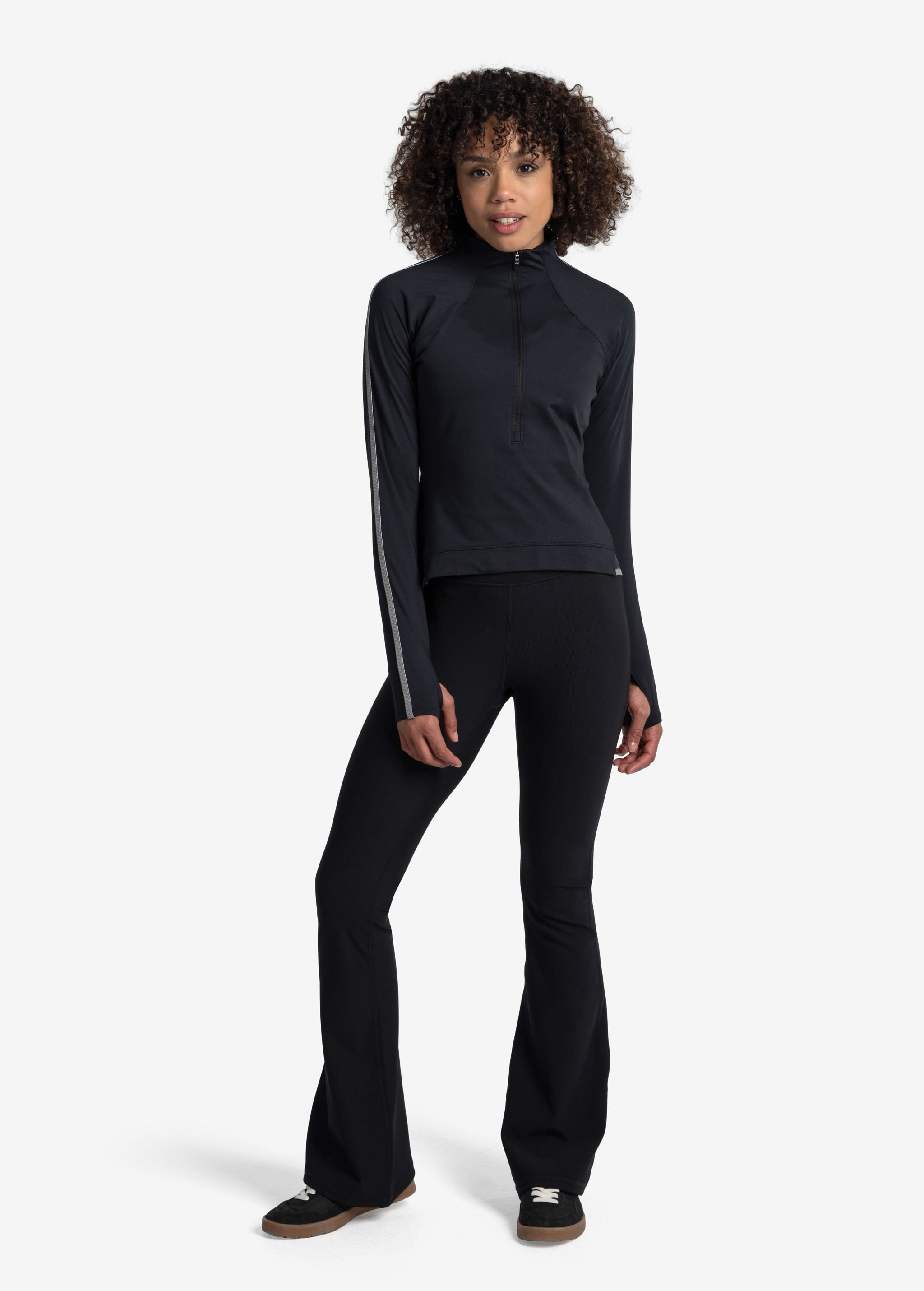 Lolë Just Long Sleeve in black