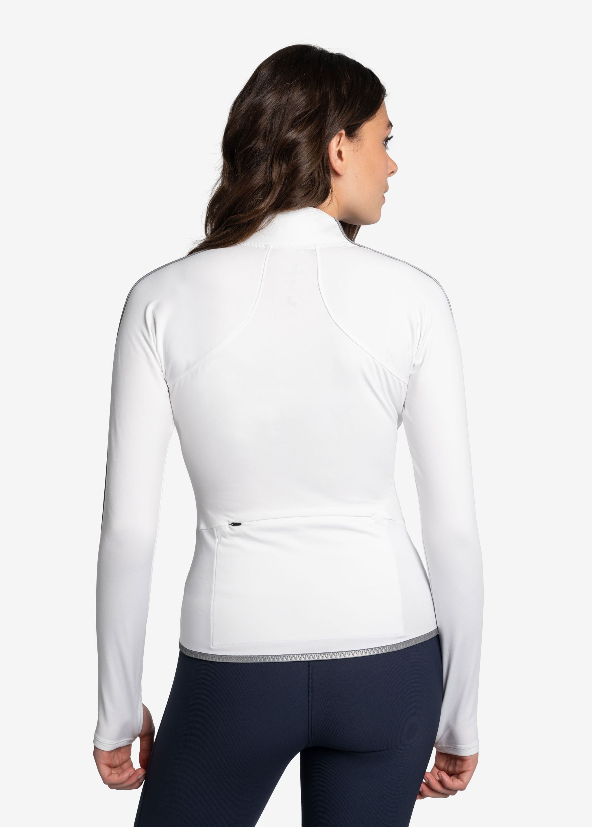 Lolë Just Long Sleeve in white