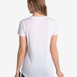 Lolë Everyday V-neck Short Sleeve in white