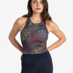 Lolë Comfort Stretch Tank Top in grey