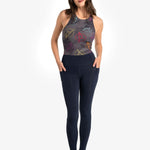 Lolë Comfort Stretch Tank Top in grey