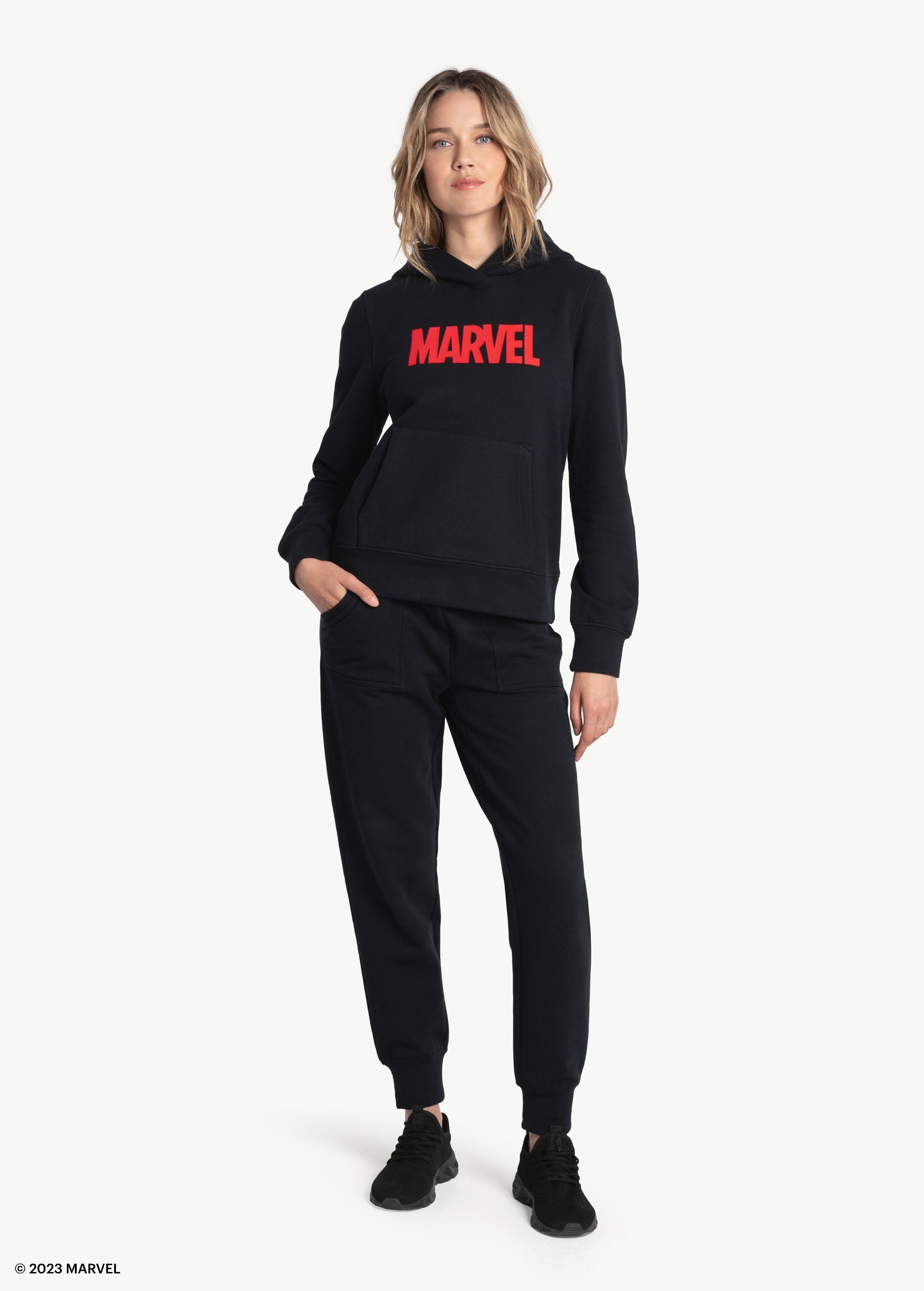 Lolë Easy Fleece Hoodie in black