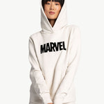 Lolë Easy Fleece Hoodie in cream