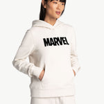 Lolë Easy Fleece Hoodie in cream