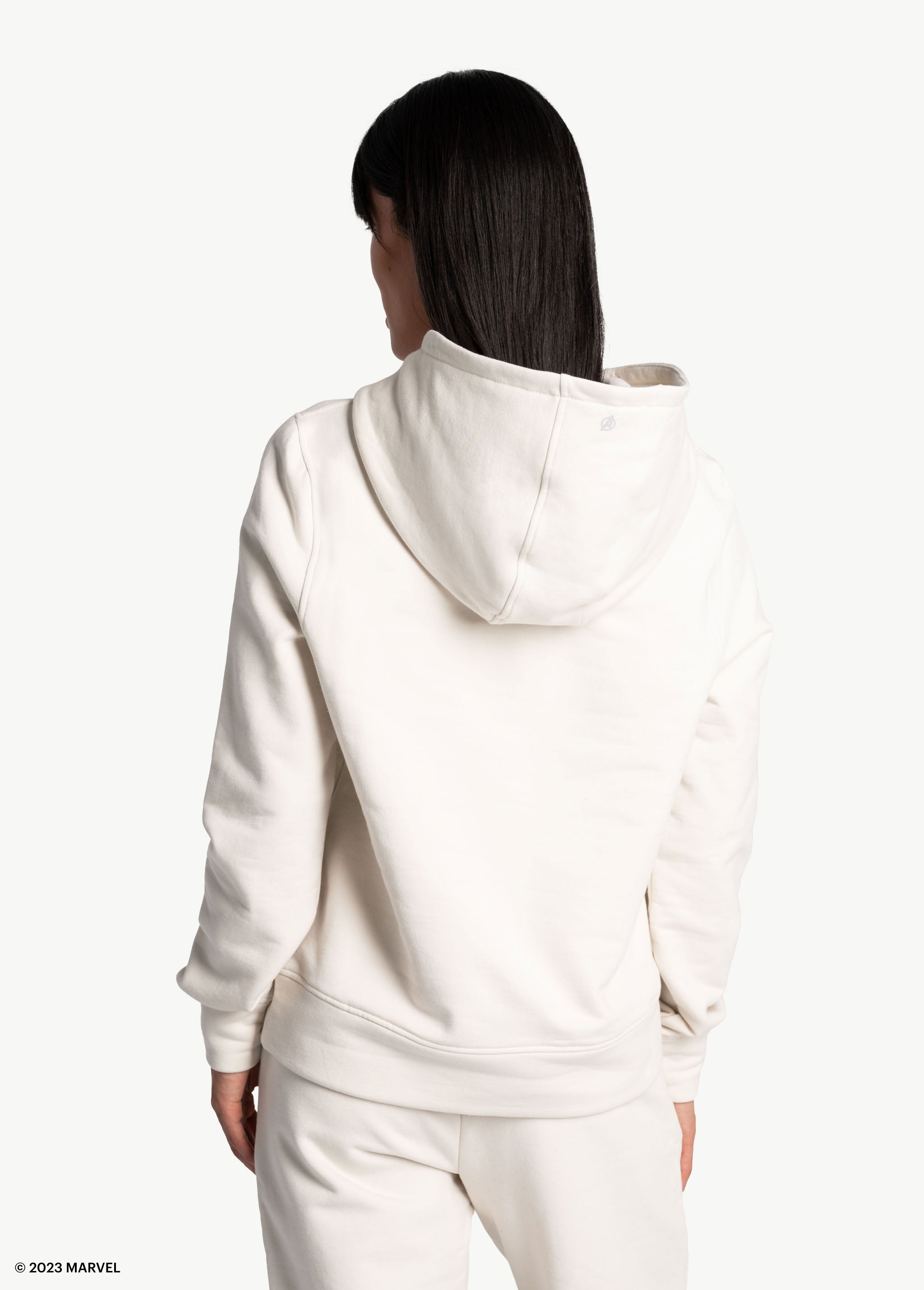 Lolë Easy Fleece Hoodie in cream