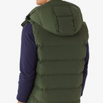 Lolë Odin Down Vest in Kombu olive green