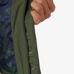 Lolë Odin Down Vest in Kombu olive green