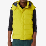 Lolë Odin Down Vest in Fern chartreuse
