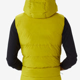 Lolë Odin Down Vest in Fern chartreuse