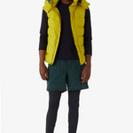 Lolë Odin Down Vest in Fern chartreuse