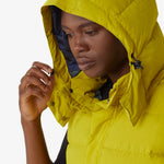 Lolë Odin Down Vest in Fern chartreuse