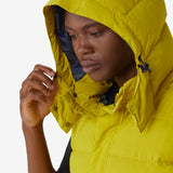 Lolë Odin Down Vest in Fern chartreuse