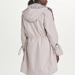 Lolë Piper Rain Jacket in Abalone pale greige