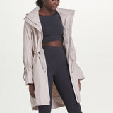 Lolë Piper Rain Jacket in Abalone pale greige