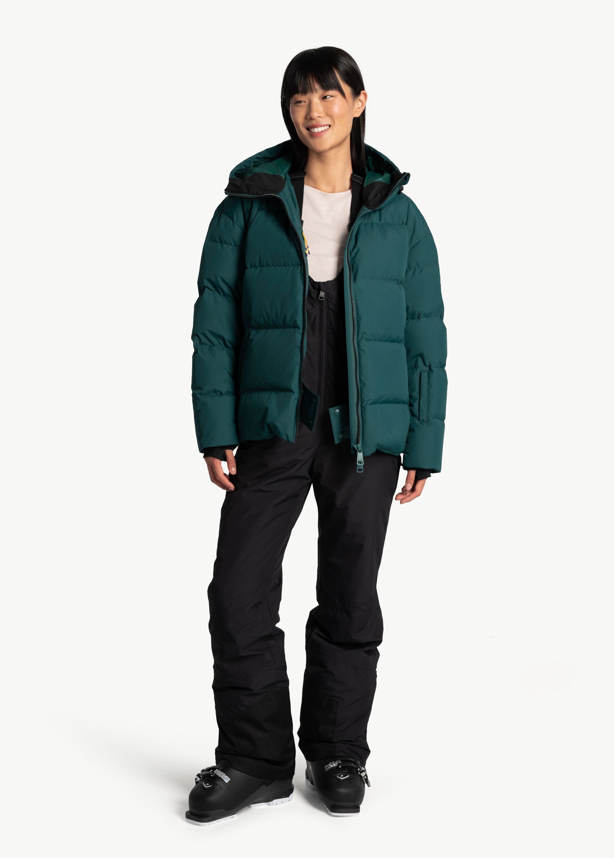Lolë Cypress Insulated Snow Bib Pants in black