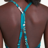 Lolë Soleil One Piece in teal floral print